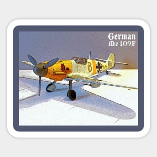 German Me 109F (Eastern Front) Sticker